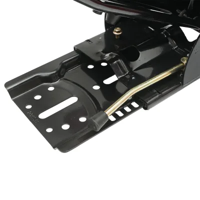 Sedile rosso per trattore con tripla regolazione e ammortizzatore  U-445 e U-650. - immagine 4