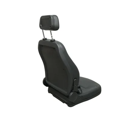 Sedile universale con cintura di sicurezza e poggiatesta per macchine agricole o industriali, carrelli elevatori. - immagine 3