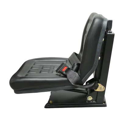 Sedile universale con cintura per macchine agricole o industriali, carrelli elevatori - immagine 2