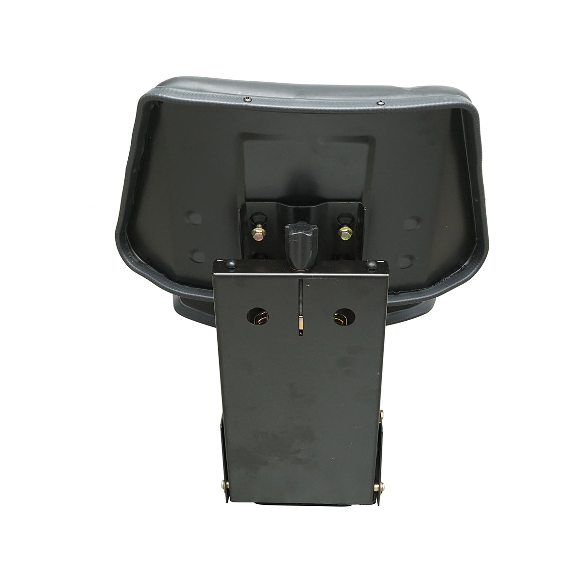 Sedile universale nero con tripla regolazione e ammortizzatore per trattore U-445 - immagine 3