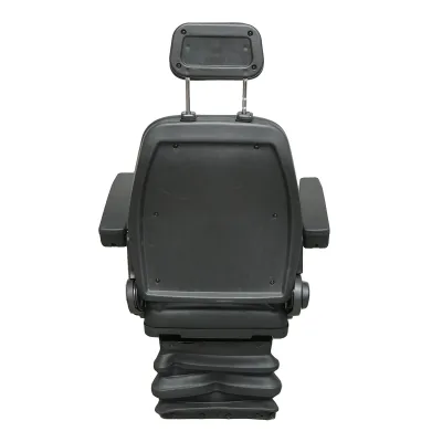 Sedile universale regolabile in altezza e peso 40-120 kg, con braccioli e schienale ribaltabile 50-90° per trattore, macchine agricole, industriali e carrelli elevatori - immagine 3