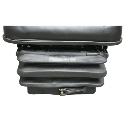 Sedile universale regolabile in altezza e peso 50-130 kg, con braccioli e schienale ribaltabile 40-80° per trattore, macchine agricole, industriali e carrelli elevatori - immagine 5