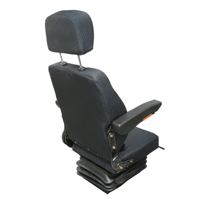 Sedile universale regolabile per peso 40-130 kg, con braccioli e schienale ribaltabile 50-90° per trattore, macchine agricole, industriali e carrelli elevatori - immagine 4