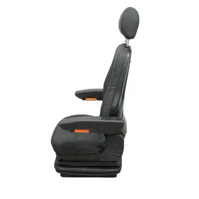 Sedile universale regolabile per peso 50-130 kg, con braccioli e schienale ribaltabile 50-90° per trattore, macchine agricole, industriali e carrelli elevatori - immagine 2