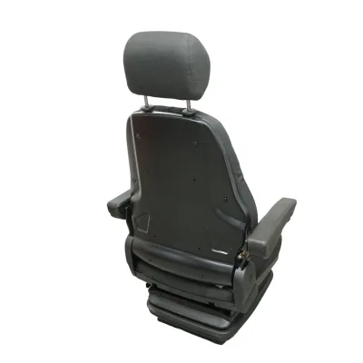 Sedile universale regolabile per peso 50-130 kg, con braccioli e schienale ribaltabile 50-90° per trattore, macchine agricole, industriali e carrelli elevatori - immagine 4