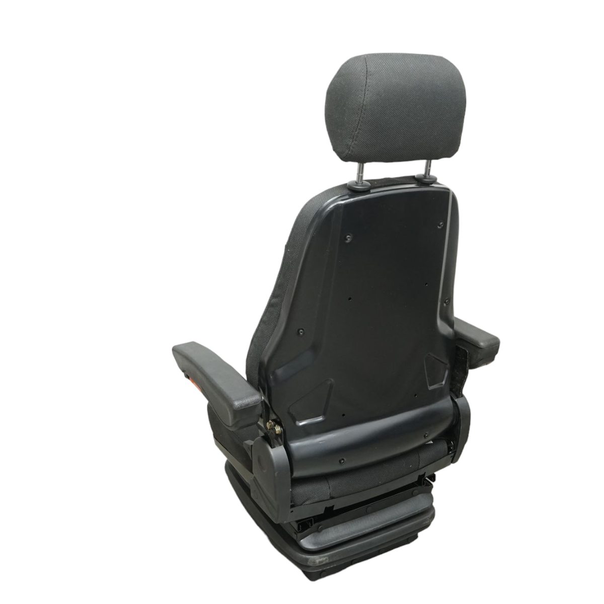 Sedile universale regolabile per peso 50-130 kg, con braccioli e schienale ribaltabile 50-90° per trattore, macchine agricole, industriali e carrelli elevatori - immagine 3