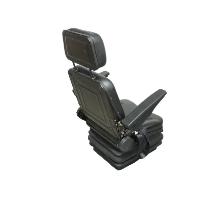 Sedile universale regolabile per peso 50-130 kg, con braccioli e schienale ribaltabile 50-90° per trattore, macchine agricole, industriali e carrelli elevatori. - immagine 4