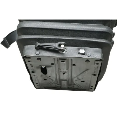 Sedile universale regolabile per peso 50-130 kg, con braccioli e schienale ribaltabile 50-90° per trattore, macchine agricole, industriali e carrelli elevatori. - immagine 6
