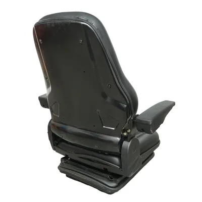 Sedile universale regolabile per peso 50-130 kg, con braccioli e schienale ribaltabile 55-89° per trattore, macchine agricole, industriali e carrelli elevatori - immagine 4