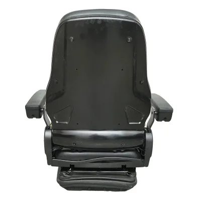 Sedile universale regolabile per peso 50-130 kg, con braccioli e schienale ribaltabile 55-89° per trattore, macchine agricole, industriali e carrelli elevatori - immagine 3