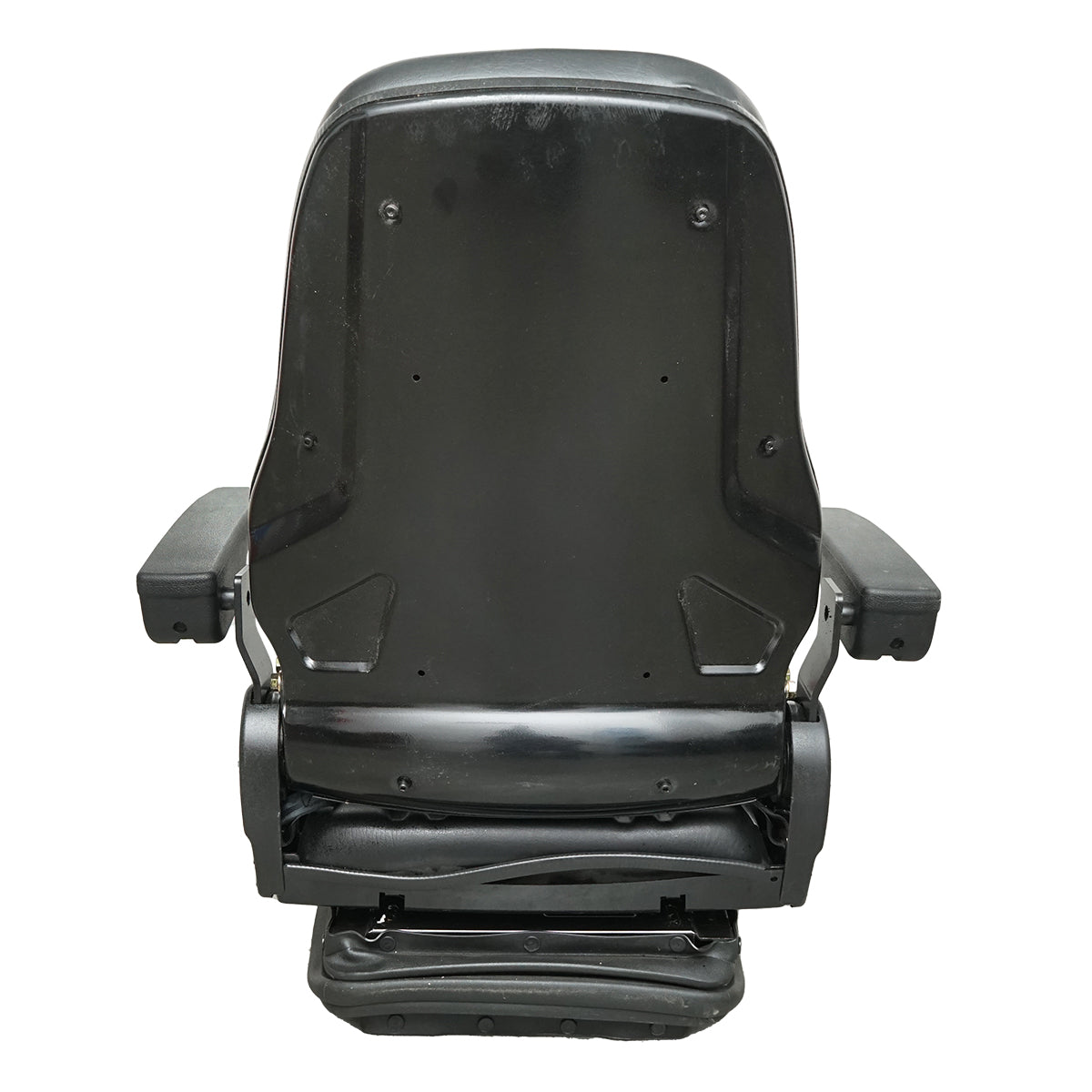 Sedile universale regolabile per peso 50-130 kg, con braccioli e schienale ribaltabile 55-89° per trattore, macchine agricole, industriali e carrelli elevatori - immagine 3