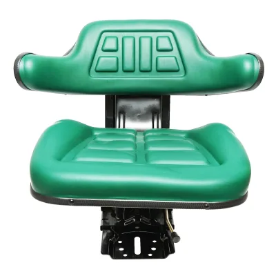 Sedile verde per trattore con tripla regolazione e ammortizzatore  U-445 e U-650 - immagine 2