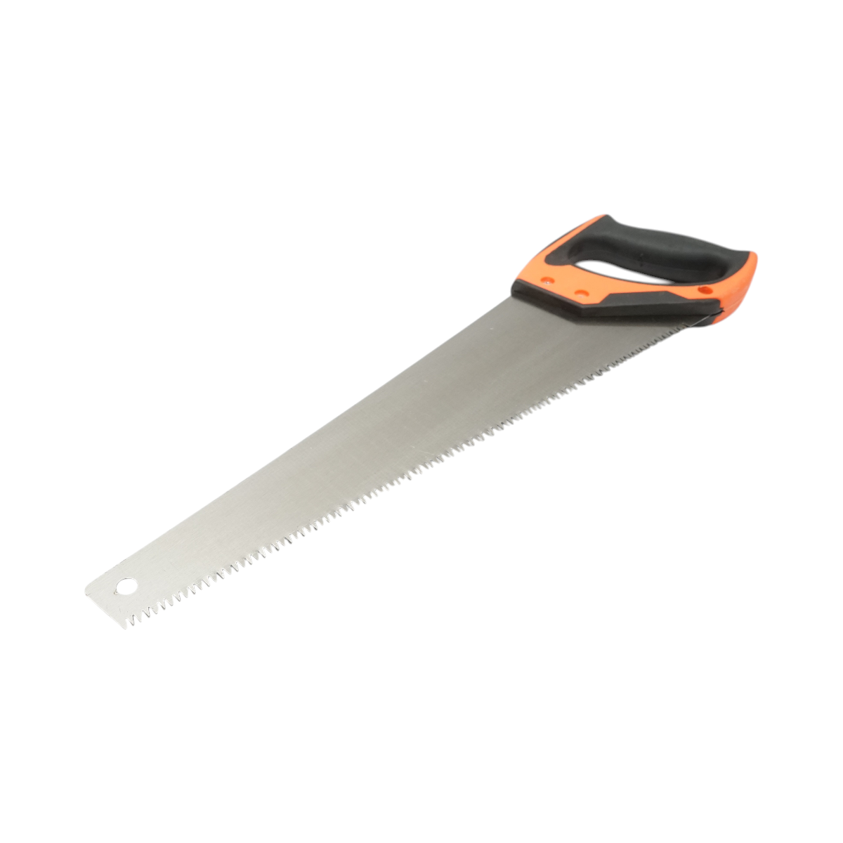 Sega a mano per legno da 450 mm, lama in acciaio temprato, manico in plastica. - immagine 3
