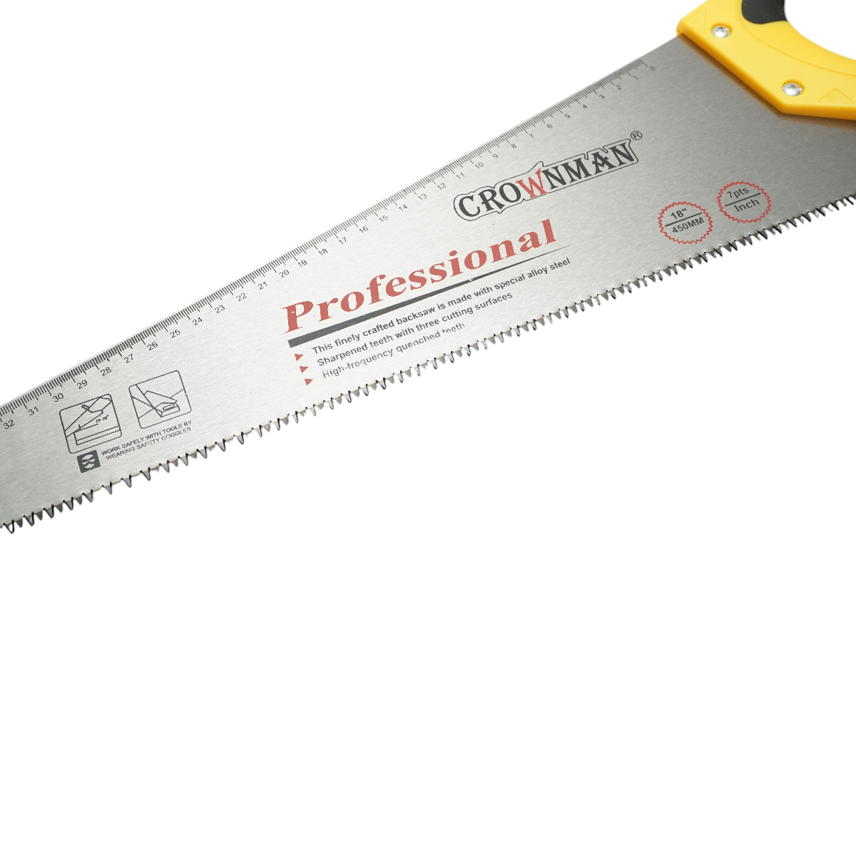 Sega a mano professionale da 450 mm Crownman - immagine 4