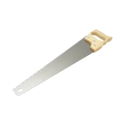 Sega a mano professionale per legno, 450 mm, lama in acciaio, manico in legno. - immagine 3