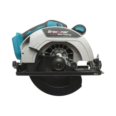 Sega circolare manuale da 1000 W con 2 batterie al litio da 21 V/1,5 Ah, disco da 185 mm, angolo di taglio da 0 a 45°, velocità 3900 giri/min. Breckner Germany - immagine 3
