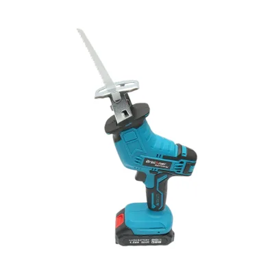 Sega elettrica a sciabola con 2 batterie 21V, 1.5Ah agli ioni di litio, LED, corsa 20mm, 0-3000 giri/min, 3 lame per legno, metallo e plastica. Breckner Germany - immagine 5