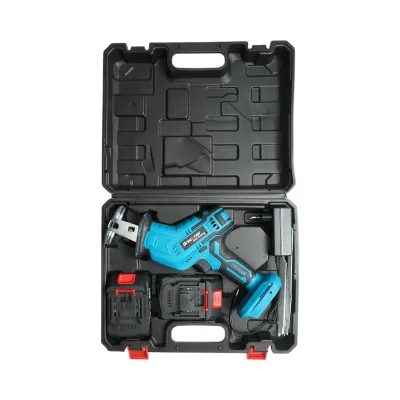 Sega elettrica a sciabola con 2 batterie 21V, 1.5Ah agli ioni di litio, LED, corsa 20mm, 0-3000 giri/min, 3 lame per legno, metallo e plastica. Breckner Germany - immagine 3