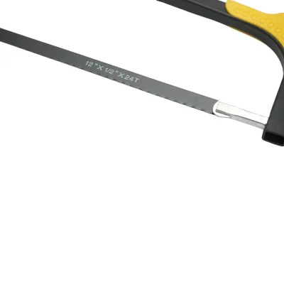 Seghetto manuale Crownman da 300 mm in alluminio per metallo e legno - immagine 6