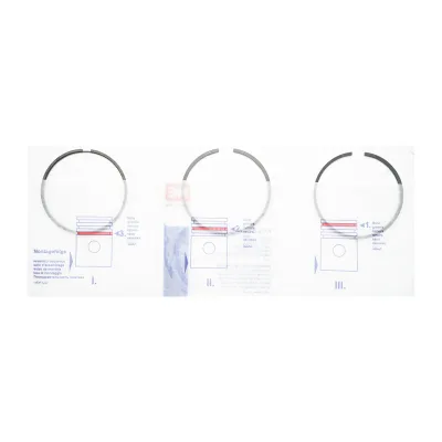 Segmenti NPR 105 x 3 x 2,5 x 3 mm Motore trattore forestale Perkins, Massey Ferguson 105x3x2,5x3mm set/1 pistone - immagine 3