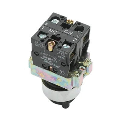 Selettore a 2 posizioni con blocco e chiave 1NO+1NC, 400V/10A, LAY5-BG45 Breckner Germany - immagine 3