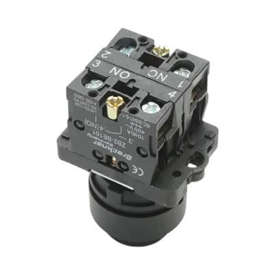 Selettore a 2 posizioni con blocco e chiave 1NO+1NC, 400V/10A, LAY5-EG45 Breckner Germany - immagine 4