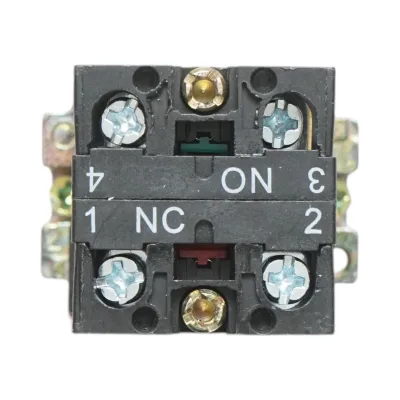 Selettore a 2 posizioni con blocco e indicatore di segnalazione LED verde 1NO+1NC, 24V, LAY5 Breckner Germany - immagine 4