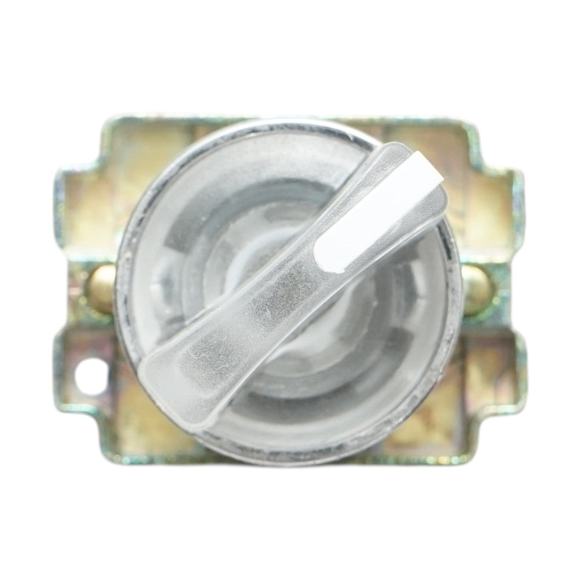 Selettore a 2 posizioni con ritenuta e indicatore di segnalazione a LED bianco 1NO+1NC, 220V, LAY5 Breckner Germany - immagine 2