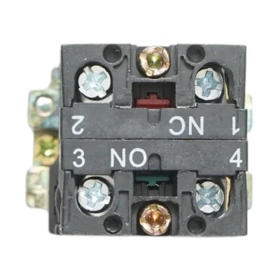 Selettore a 2 posizioni con ritenuta e indicatore di segnalazione a LED bianco 1NO+1NC, 220V, LAY5 Breckner Germany - immagine 4