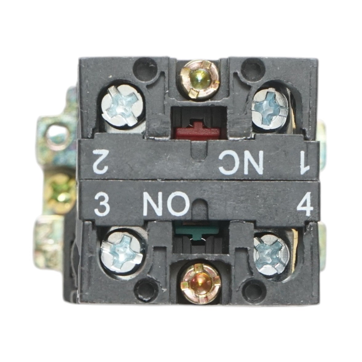 Selettore a 2 posizioni con ritenuta e indicatore di segnalazione a LED bianco 1NO+1NC, 220V, LAY5 Breckner Germany - immagine 4