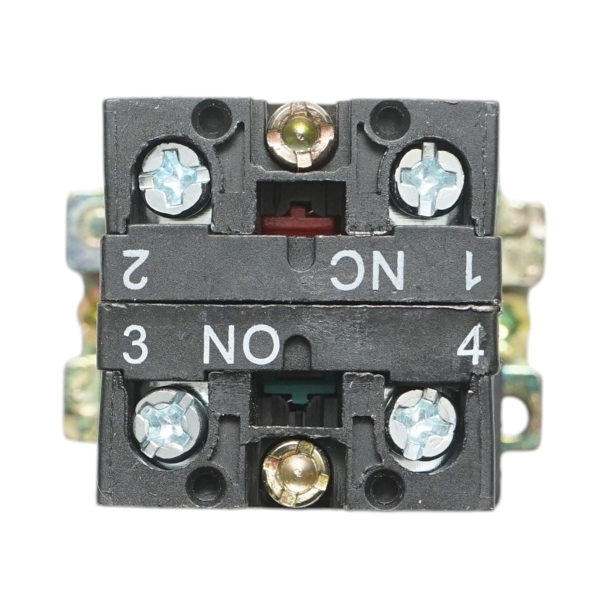 Selettore a 2 posizioni con ritenuta e indicatore di segnalazione a LED bianco 1NO+1NC, 24V, LAY5 Breckner Germany - immagine 4