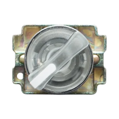 Selettore a 2 posizioni con ritenuta e indicatore di segnalazione a LED bianco 1NO+1NC, 24V, LAY5 Breckner Germany - immagine 2