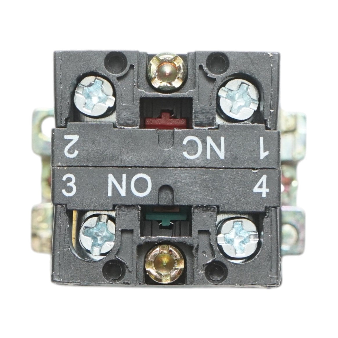 Selettore a 2 posizioni con ritenuta e indicatore di segnalazione LED verde 1NO+1NC, 220V, LAY5 Breckner Germany - immagine 4