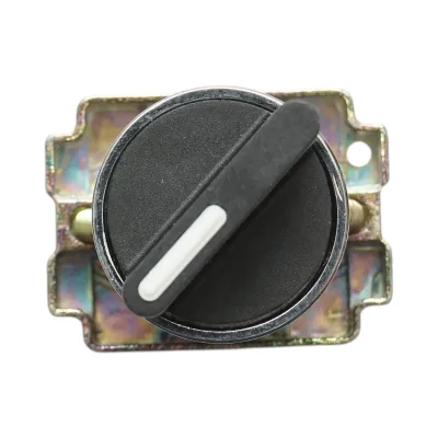 Selettore a 2 posizioni con ritenuta nero 1NO, 400V/10A BD21 Breckner Germany - immagine 2