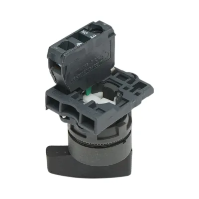 Selettore a 2 posizioni con ritorno, nero, 1NO, 240V/10A, TB5-AJ41 Breckner Germany - immagine 3