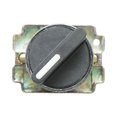 Selettore a 2 posizioni con ritorno, nero, 1NO, 400V/10A, LAY5-BD41 Breckner Germany - immagine 2