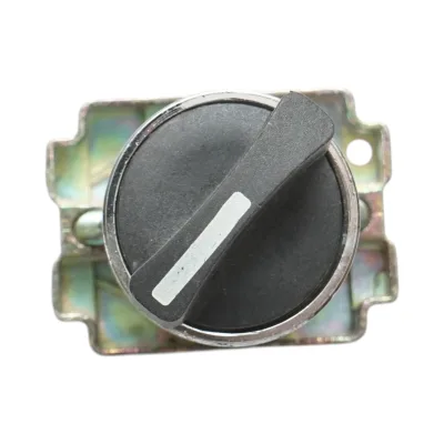 Selettore a 2 posizioni con ritorno, nero, 1NO, 400V/10A, LAY5-BD41C Breckner Germany - immagine 2