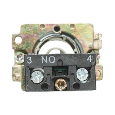Selettore a 2 posizioni con ritorno, nero, 1NO, 400V/10A, LAY5-BD41C Breckner Germany - immagine 4
