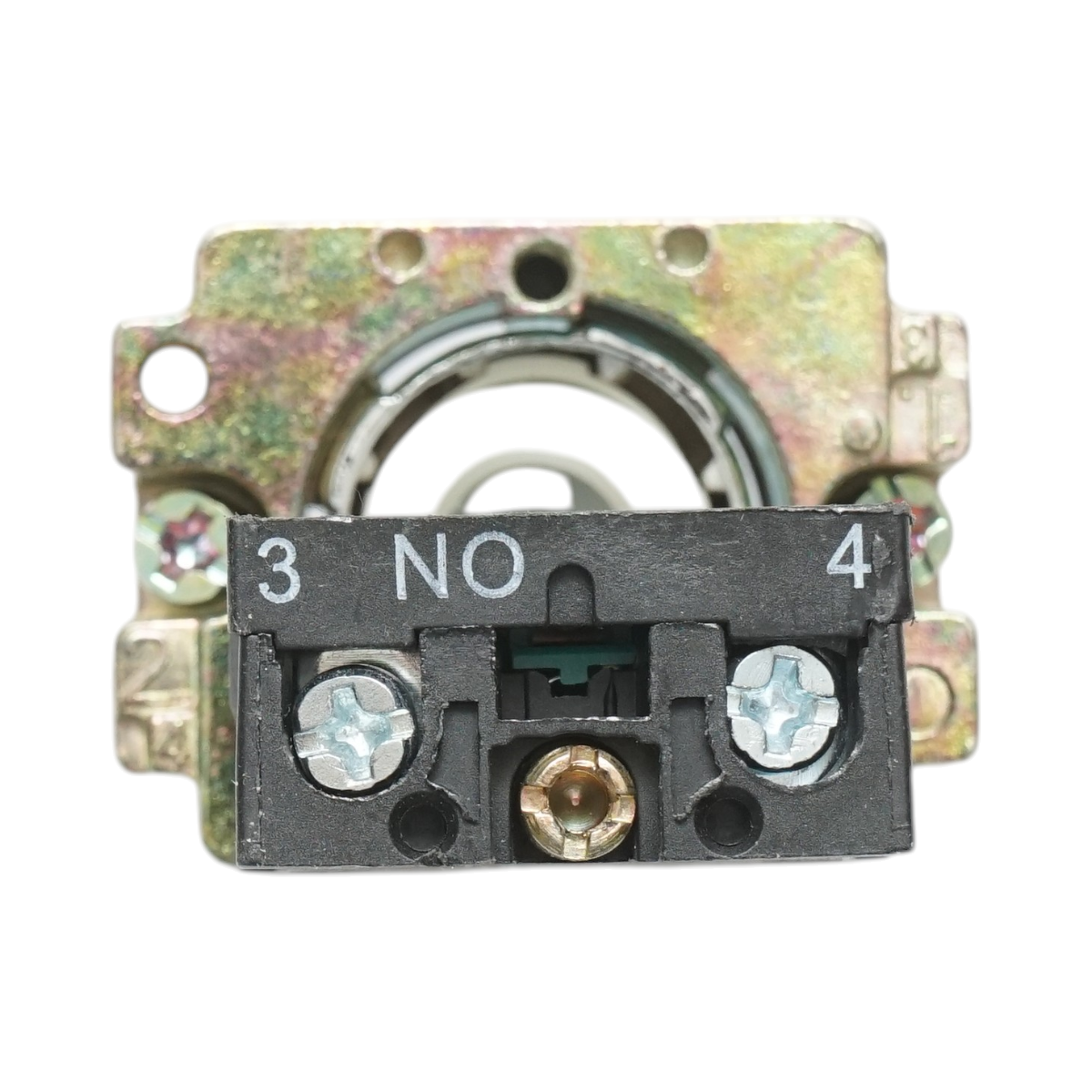 Selettore a 2 posizioni con ritorno, nero, 1NO, 400V/10A, LAY5-BD41C Breckner Germany - immagine 4