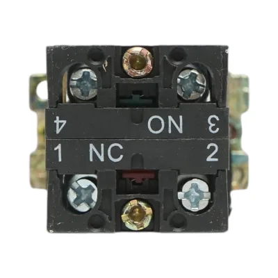 Selettore a 2 posizioni e indicatore di segnalazione LED rosso 1NO+1NC, 220V, LAY5 Breckner Germany - immagine 5