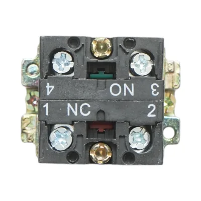 Selettore a 2 posizioni nero con blocco 1NO+1NC, 400V/10A, LAY5-BD25C Breckner Germany - immagine 5