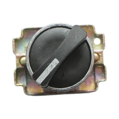 Selettore a 2 posizioni nero con blocco 1NO+1NC, 400V/10A, LAY5-BD25C Breckner Germany - immagine 3