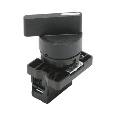 Selettore a 2 posizioni nero con blocco 1NO, 400V/10A, LAY5-EJ21 Breckner Germany - immagine 4