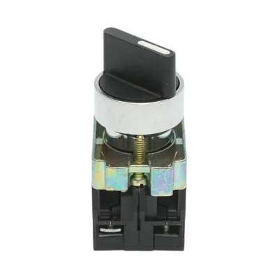 Selettore a 2 posizioni nero con ritenuta 1NO+1NC, 400V/10A, LAY5-BD25 Breckner Germany - immagine 2