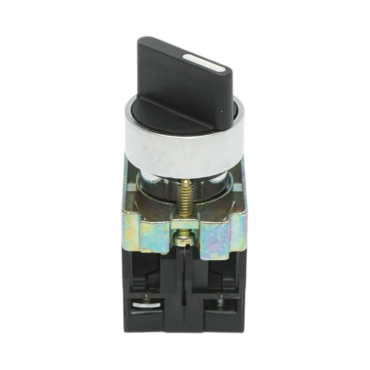 Selettore a 2 posizioni nero con ritenuta 1NO+1NC, 400V/10A, LAY5-BD25 Breckner Germany - immagine 2