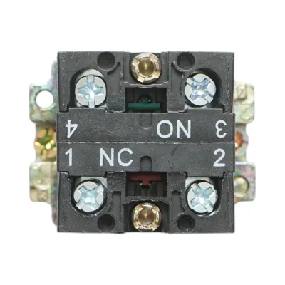 Selettore a 2 posizioni, nero, con ritorno, 1NO+1NC, 400V/10A, LAY5 Breckner Germany - immagine 5