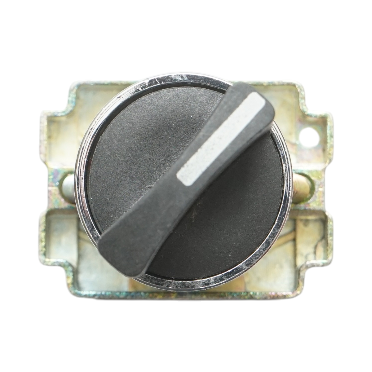 Selettore a 2 posizioni, nero, con ritorno, 1NO+1NC, 400V/10A, LAY5 Breckner Germany - immagine 4