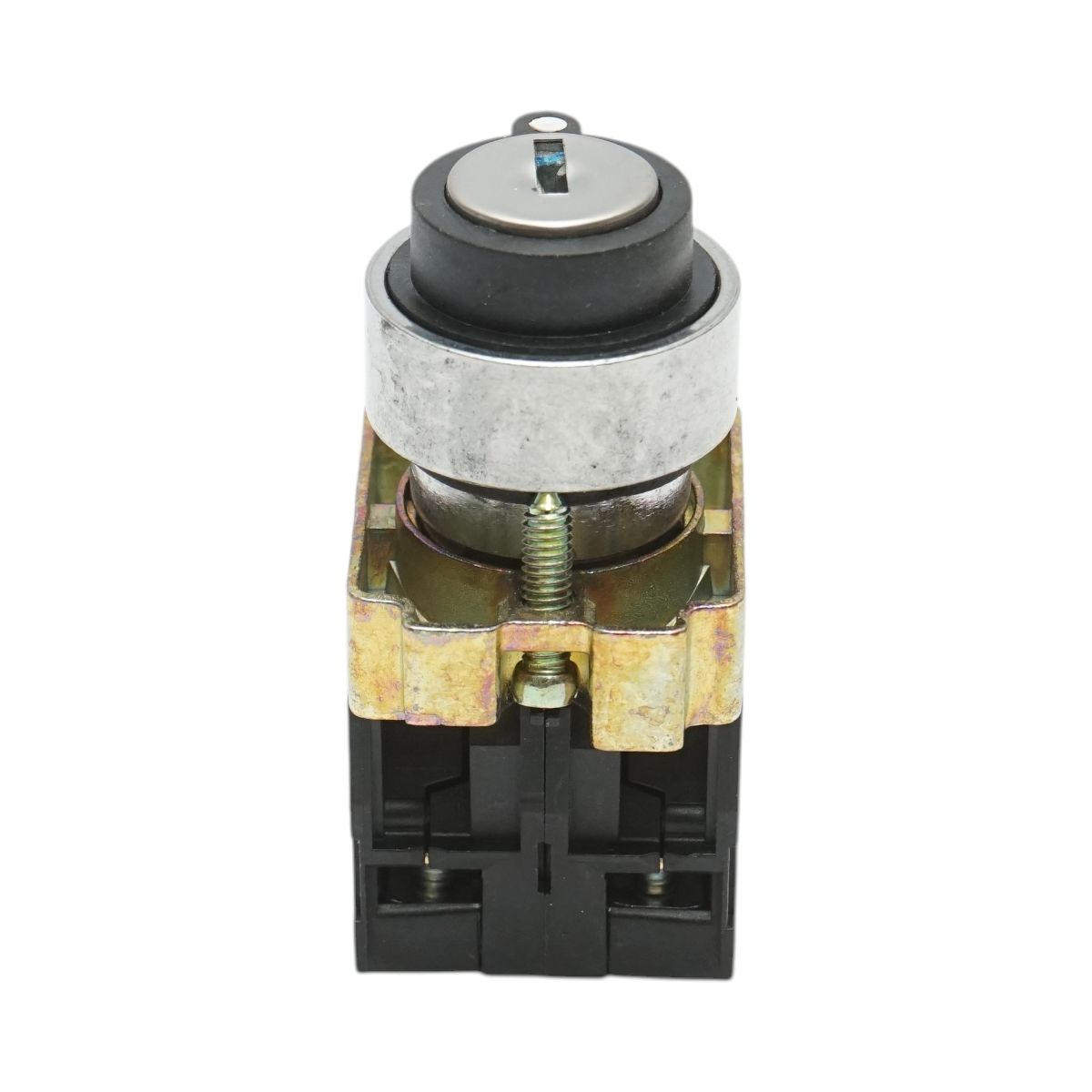 Selettore a 3 posizioni con blocco e chiave 2NO, 400V/10A, LAY5-BG03 Breckner Germany - immagine 3