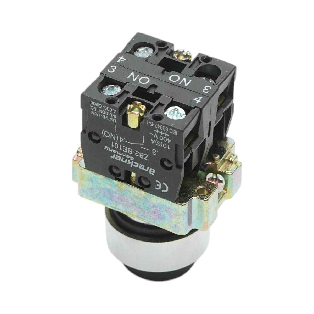 Selettore a 3 posizioni con blocco e chiave 2NO, 400V/10A, LAY5-BG53 Breckner Germany - immagine 3