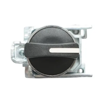 Selettore a 3 posizioni con ritenuta nero 2NO, 24V/10A, TB4-BD33 Breckner Germany - immagine 3